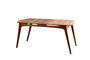 Hanah Home Mesa de Comedor Touch - Madera de Carpe, Nogal